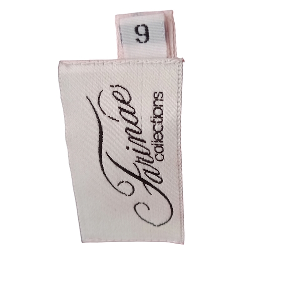 Vintage Farinae Red Rose Dress - Picture 14 of 14